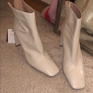 Zara leather boots